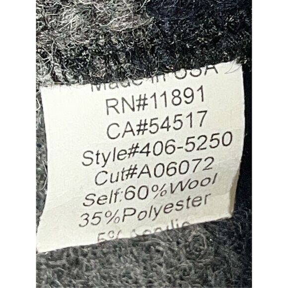 Bailey 44 Cropped Stripe Asymmetrical Wool Jacket Size Medium Style #402-5650 - Picture 6 of 6